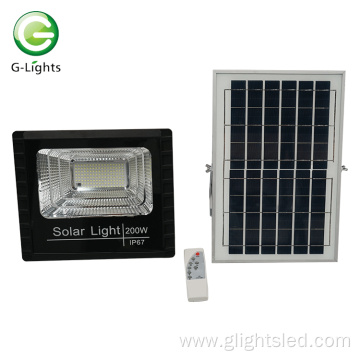 Remote Control Smd 200w Solar Led Flood Lamp